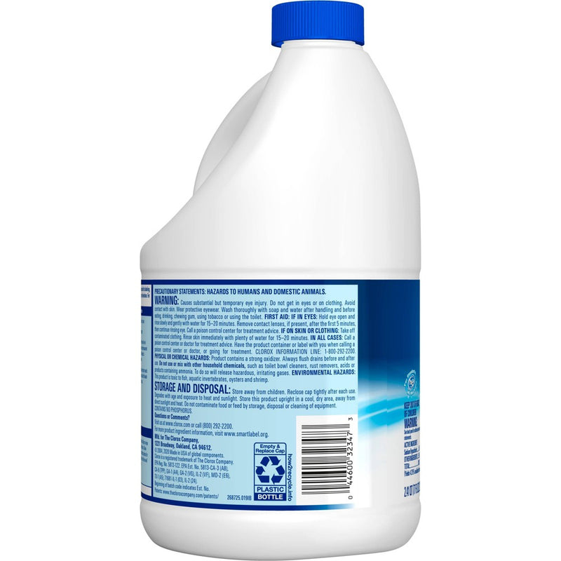 Clorox Splash-Less Liquid Bleach - Regular - 77oz
