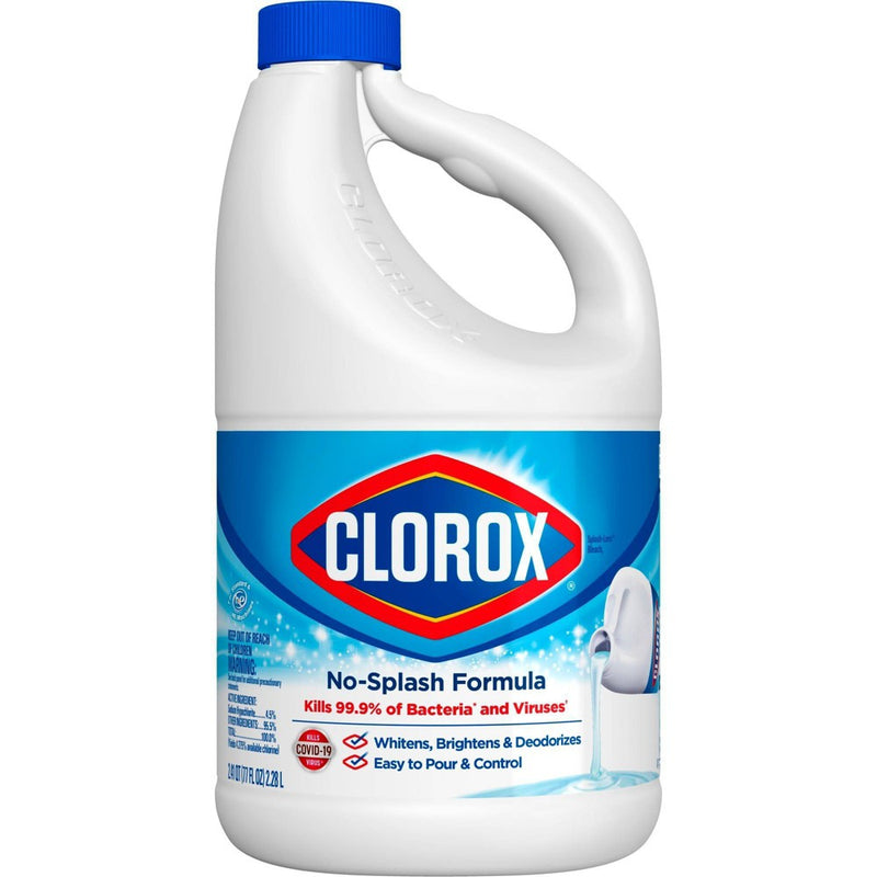 Clorox Splash-Less Liquid Bleach - Regular - 77oz