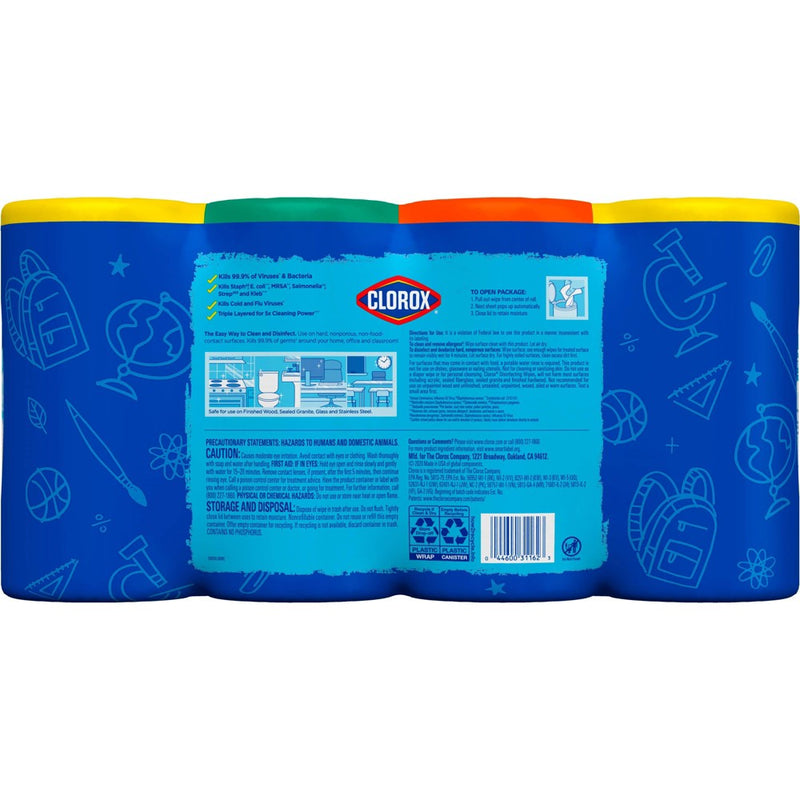 Clorox Disinfecting Wipes Value Pack - 75ct/4pk