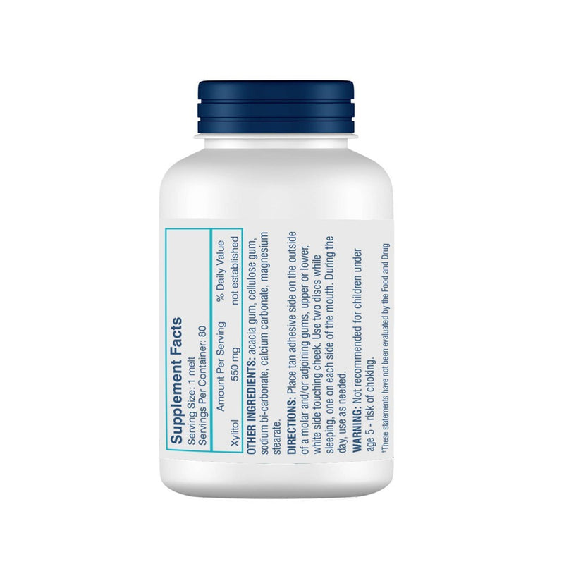 OraCoat XyliMelts for Dry Mouth Relief Slightly Sweet - 80ct - EXP 07/2024