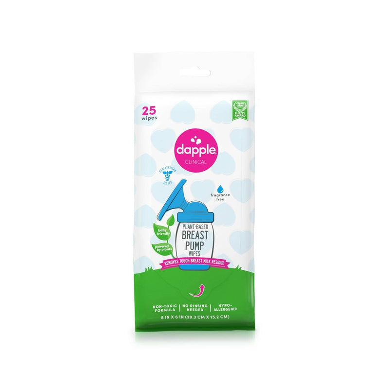 Dapple Baby Breast Pump Cleaner Wipes - Fragrance Free