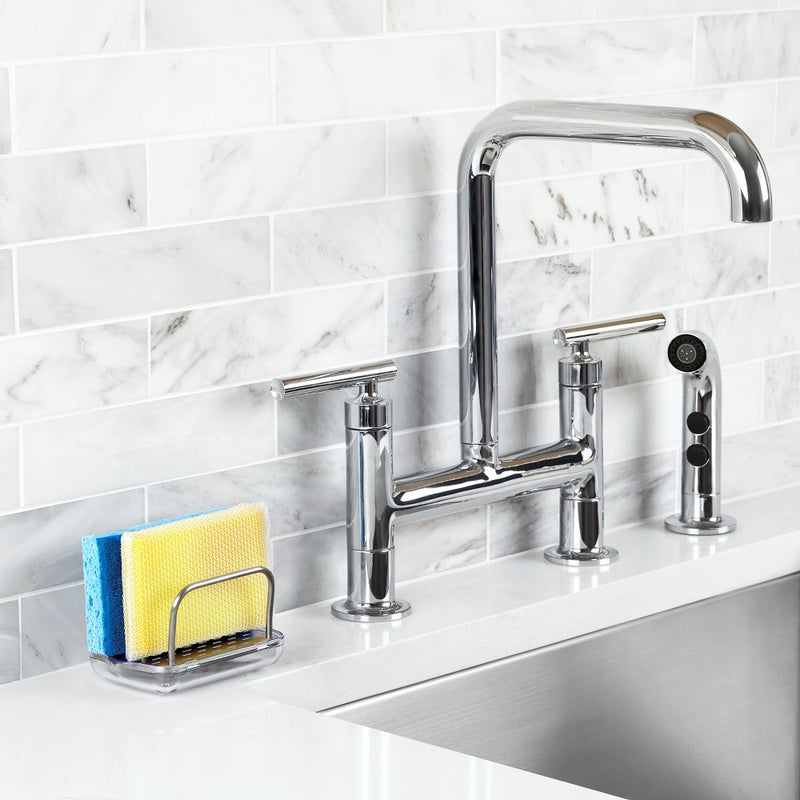 OXO Stainless Steel Sink Sponge Holder