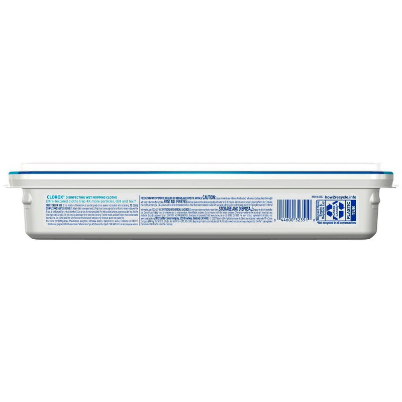 Clorox Disinfecting Mopping Cloth - Rain Clean - 12ct