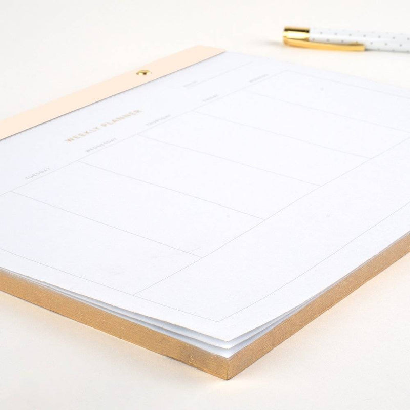 Undated Weekly Planning Pad 8.5" x 10.5" - Sugar Paper Essentials (LOCAL PICKUP ONLY)
