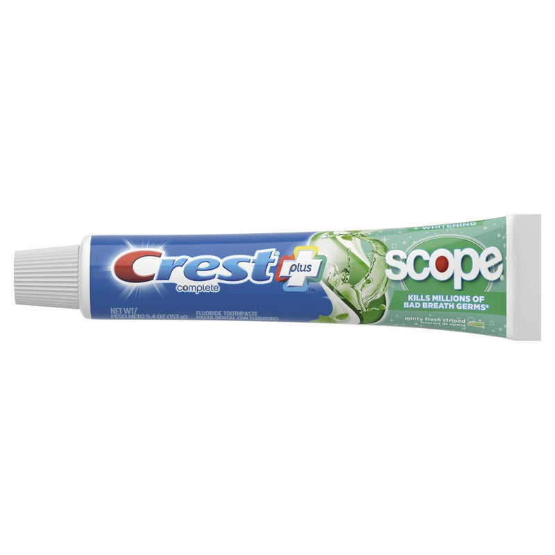 Crest + Scope Complete Whitening Toothpaste Minty Fresh - 10.8oz/2pk