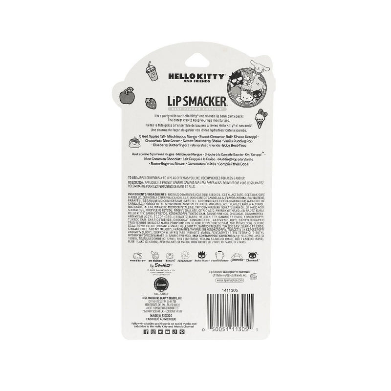 Lip Smackers Hello Kitty Party Pack - 10pc - 1.4oz