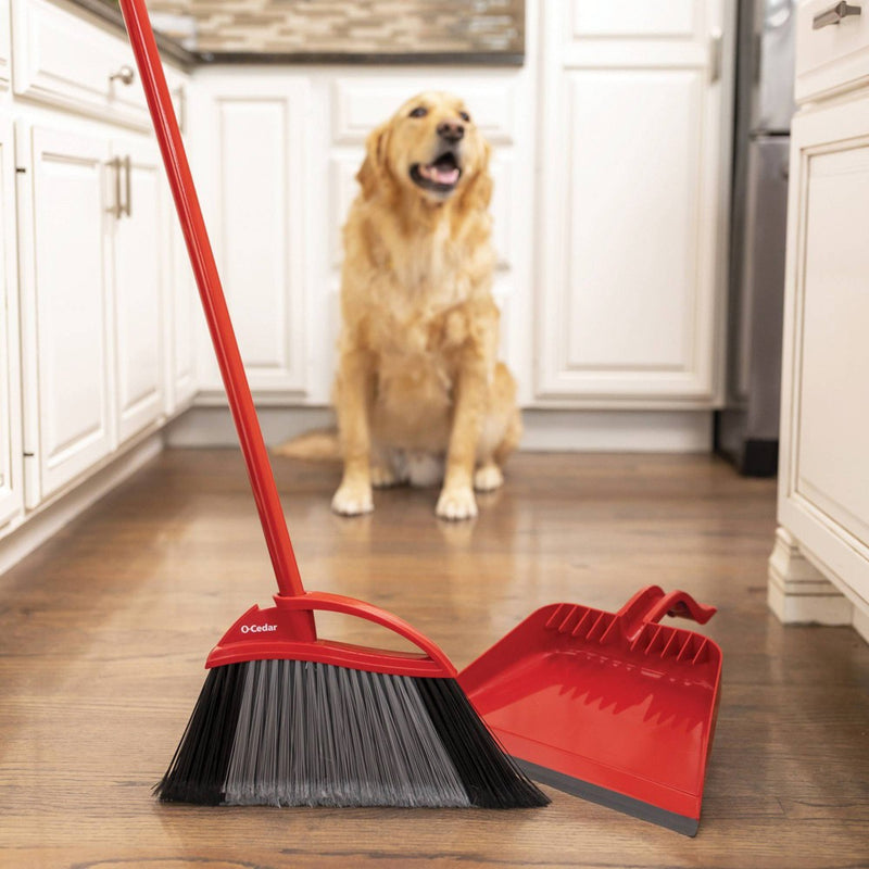 O-Cedar PowerCorner Pet Pro Broom with Step-On Dustpan - Assembled2 (LOCAL PICKUP ONLY)
