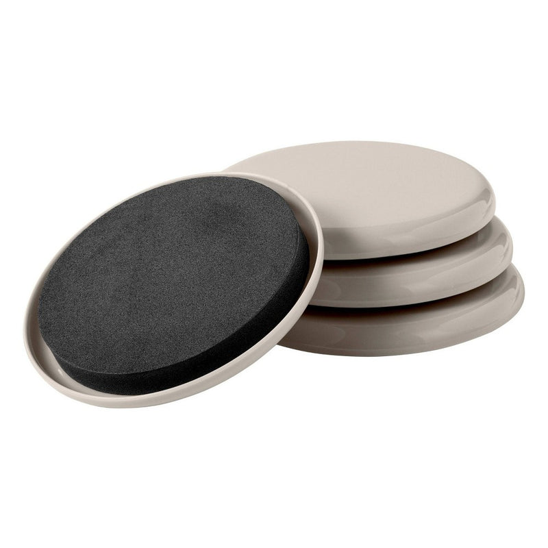 Scotch 4pk Reusable Hard Sliders Gray