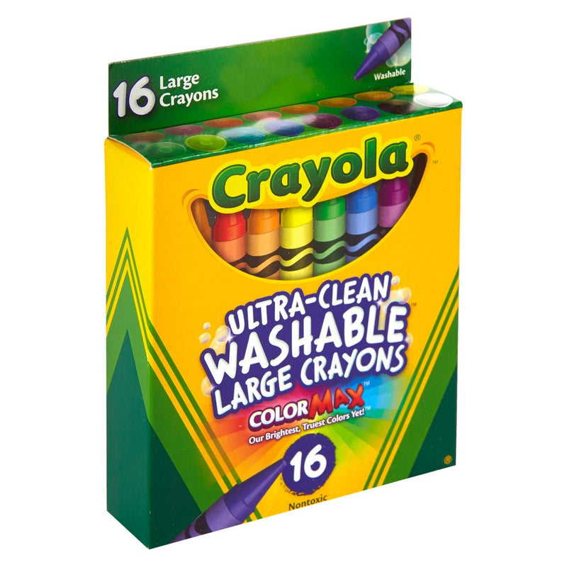 Crayola 16ct Ultra Clean Washable Large Crayons
