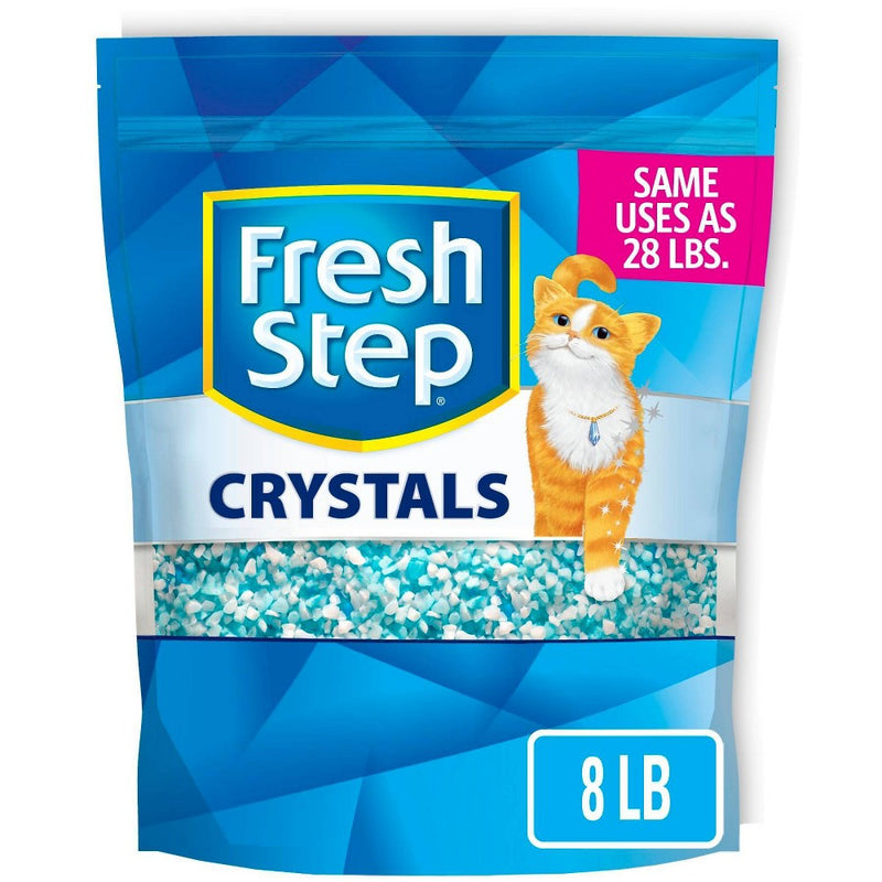 Fresh Step Crystals Premium Scented Cat Litter - 8lb