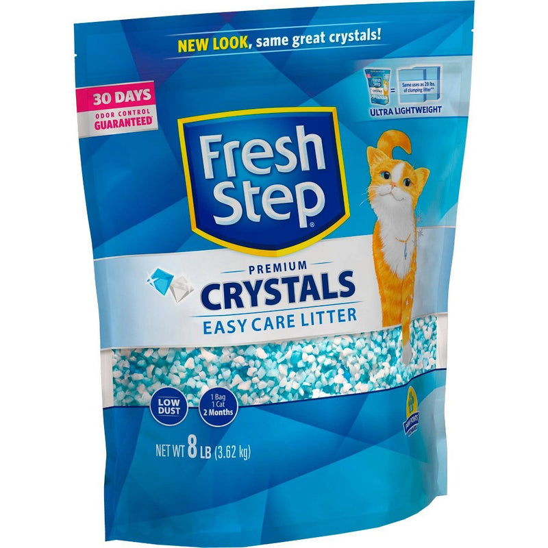 Fresh Step Crystals Premium Scented Cat Litter - 8lb