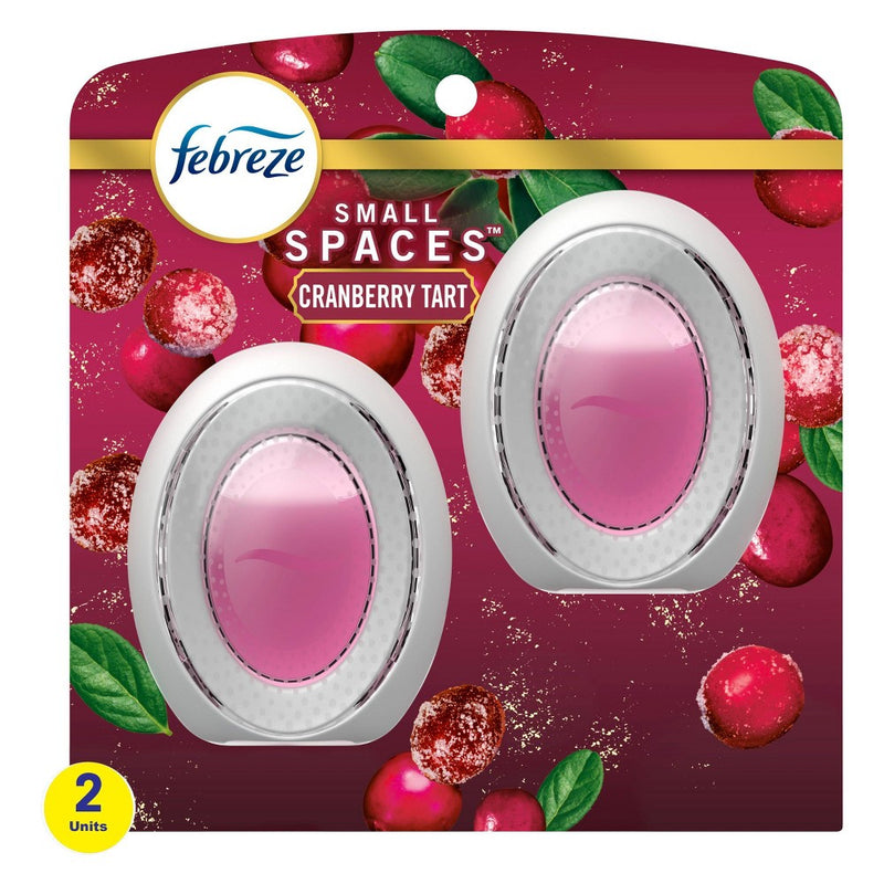 Febreze Small Spaces Air Freshener - Cranberry Tart - 0.5 fl oz/2ct
