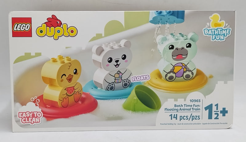 LEGO DUPLO My First Bath Time Fun: Floating Animal Train 10965 NEW - DAMAGED BOX