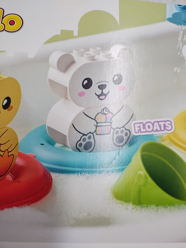 LEGO DUPLO My First Bath Time Fun: Floating Animal Train 10965 NEW - DAMAGED BOX