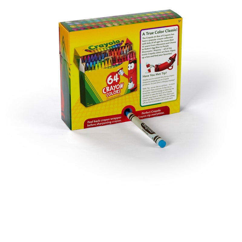 Crayola Crayons with Sharpener 64ct