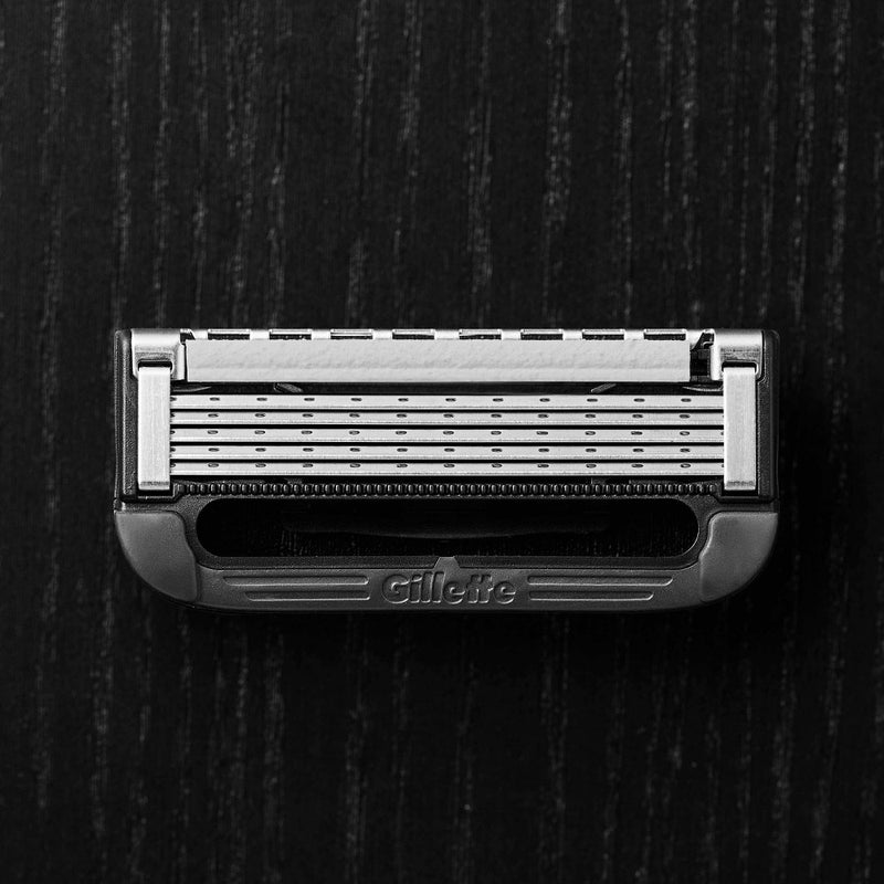 GilletteLabs Razor Blade Refills by Gillette - Compatible with Exfoliating Razor and Heated Razor - 4ct