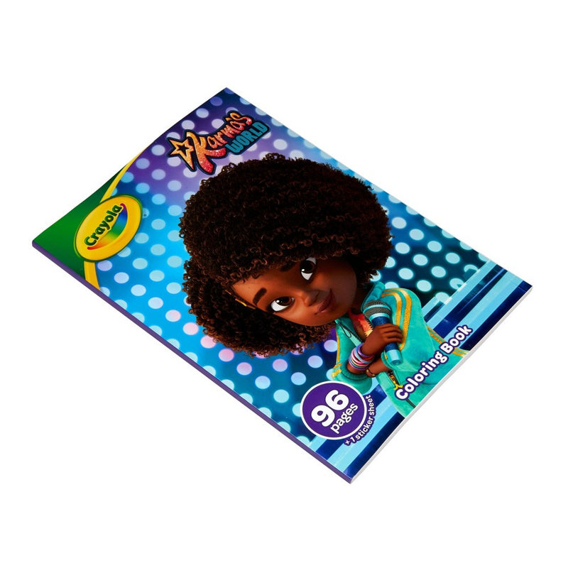 Crayola 96pg Coloring Book - Karmas World