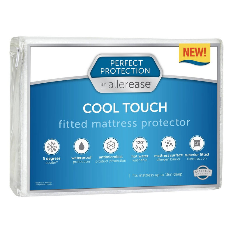 Queen Perfect Protection Cool Touch Mattress Protector - Allerease