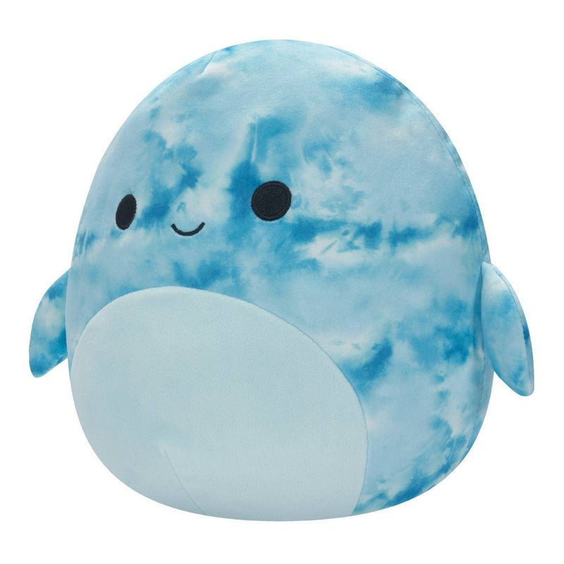 Squishmallows Blue Crinkle Tie-Dye Dolphin 11" Plush