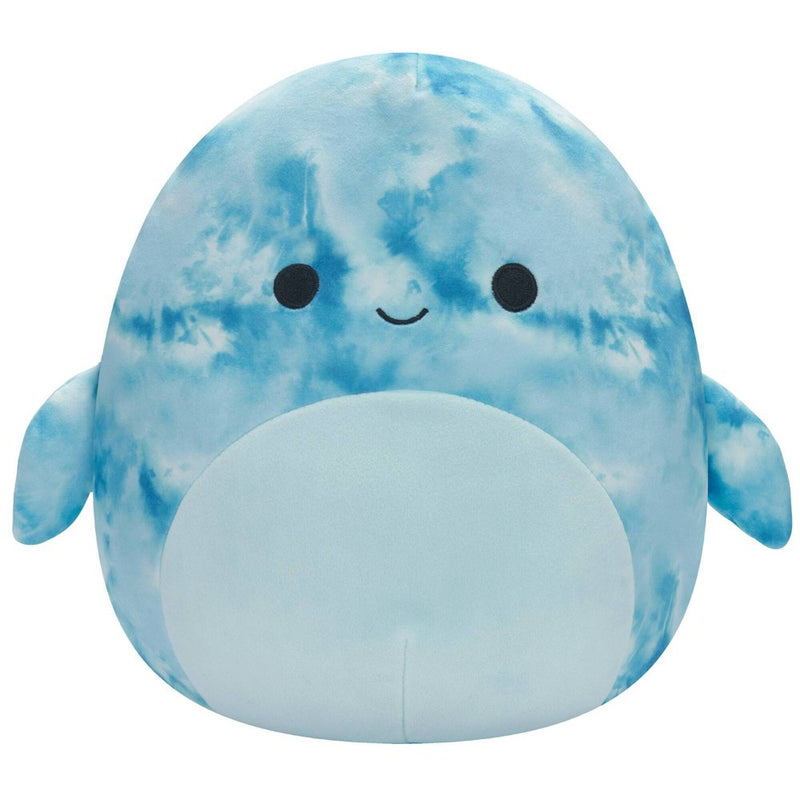 Squishmallows Blue Crinkle Tie-Dye Dolphin 11" Plush