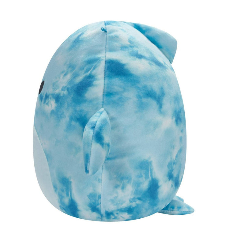 Squishmallows Blue Crinkle Tie-Dye Dolphin 11" Plush