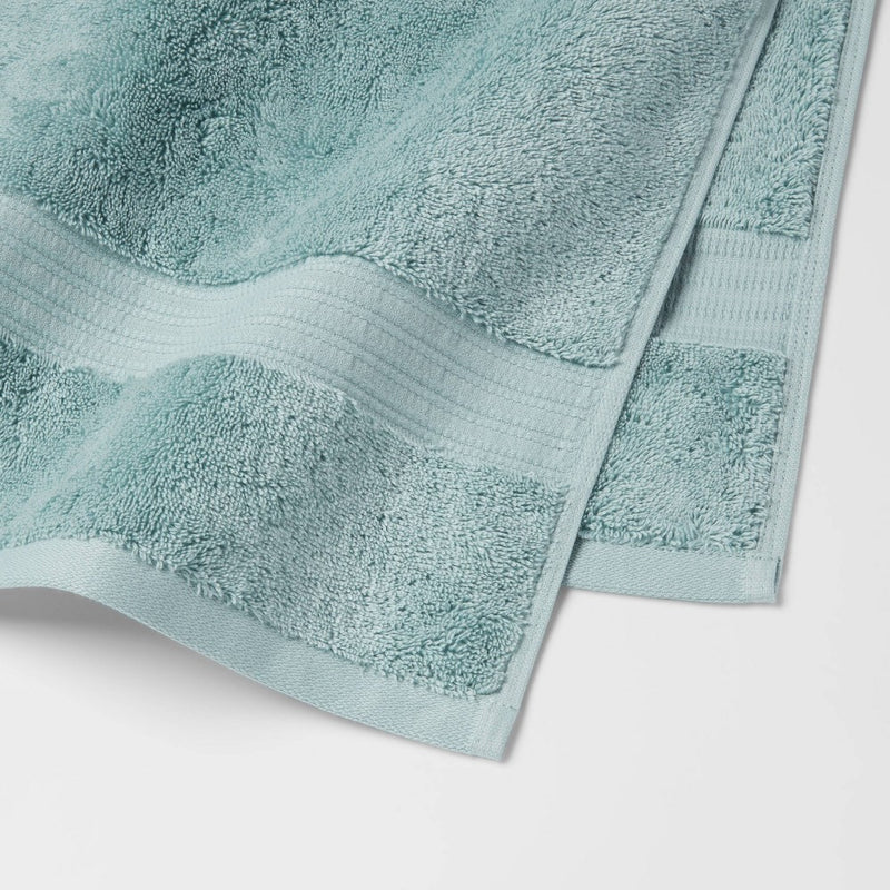Antimicrobial Bath Towel Aqua - Threshold™