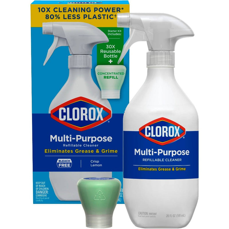 Clorox Refillable Concentrate Spray - Multi-Purpose Cleaner Starter Kit - 1.13 fl oz3333