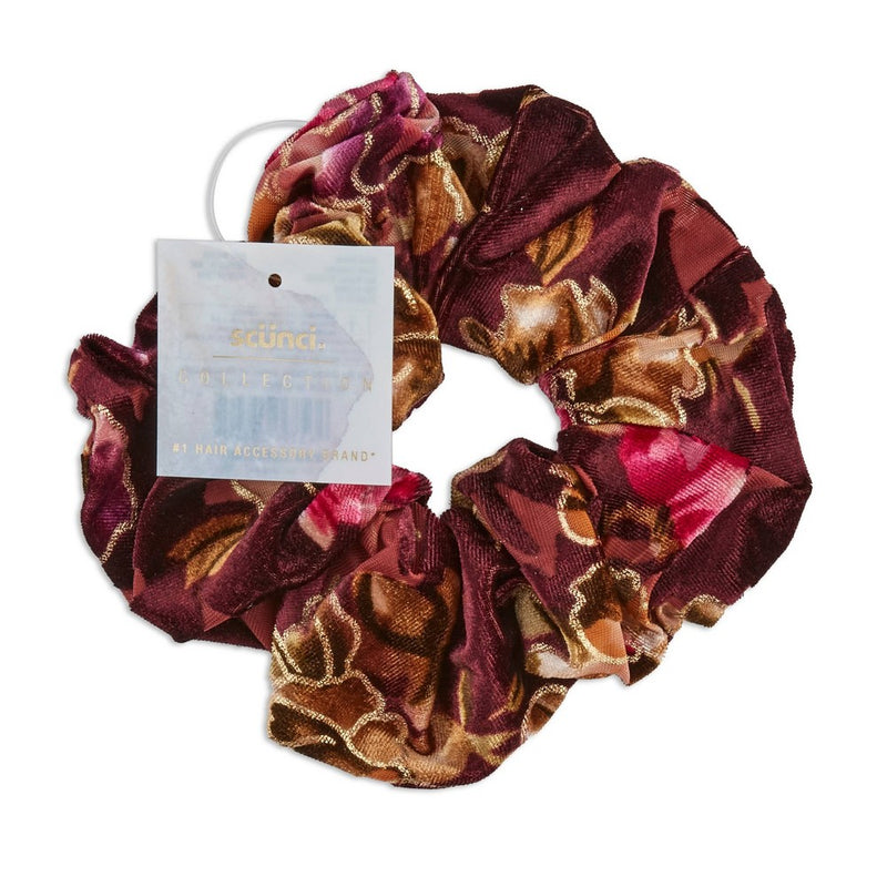 scunci Floral Scrunchie - XL
