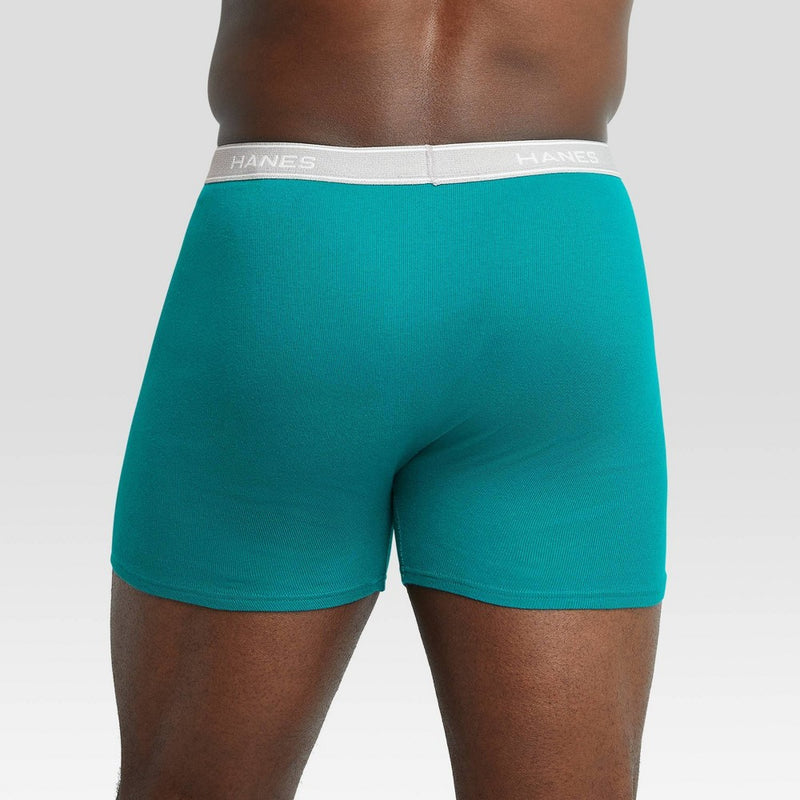 Hanes Men's 5pk Boxer Briefs - Colors May Vary L