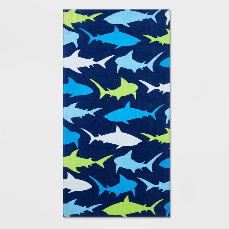 Shark Beach Towel - Sun Squad™