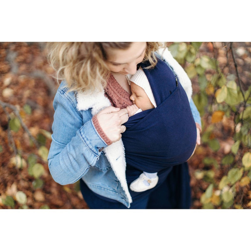 Boba Wrap Baby Carrier - Navy Blue