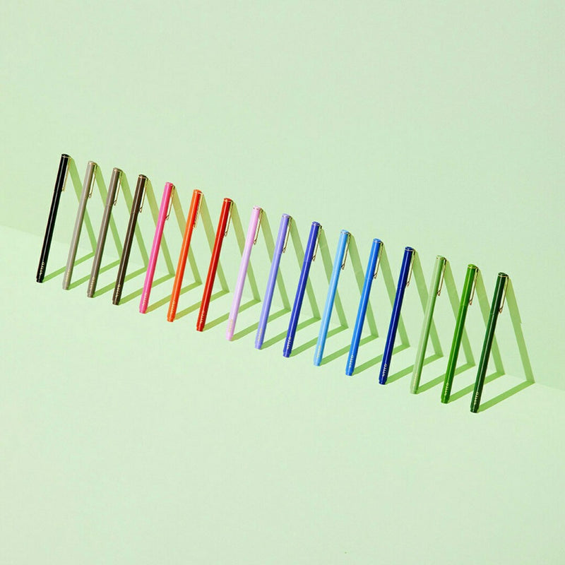 Post-it 3pk Felt Tip Pens - Greens