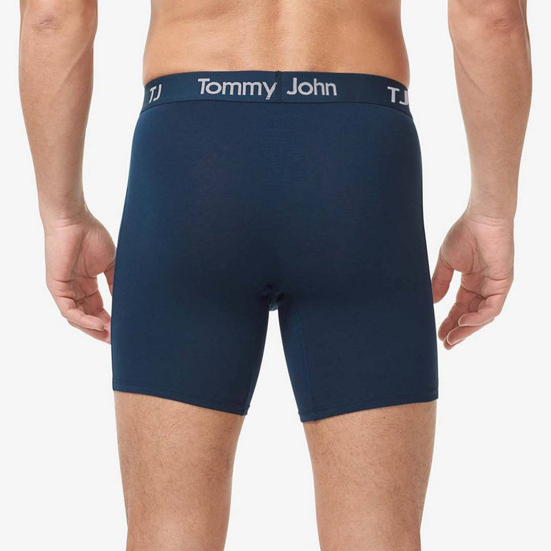 TJ | Tommy John™ Men's Boxer Briefs 2pk - Dress Blue/Turbulence XL