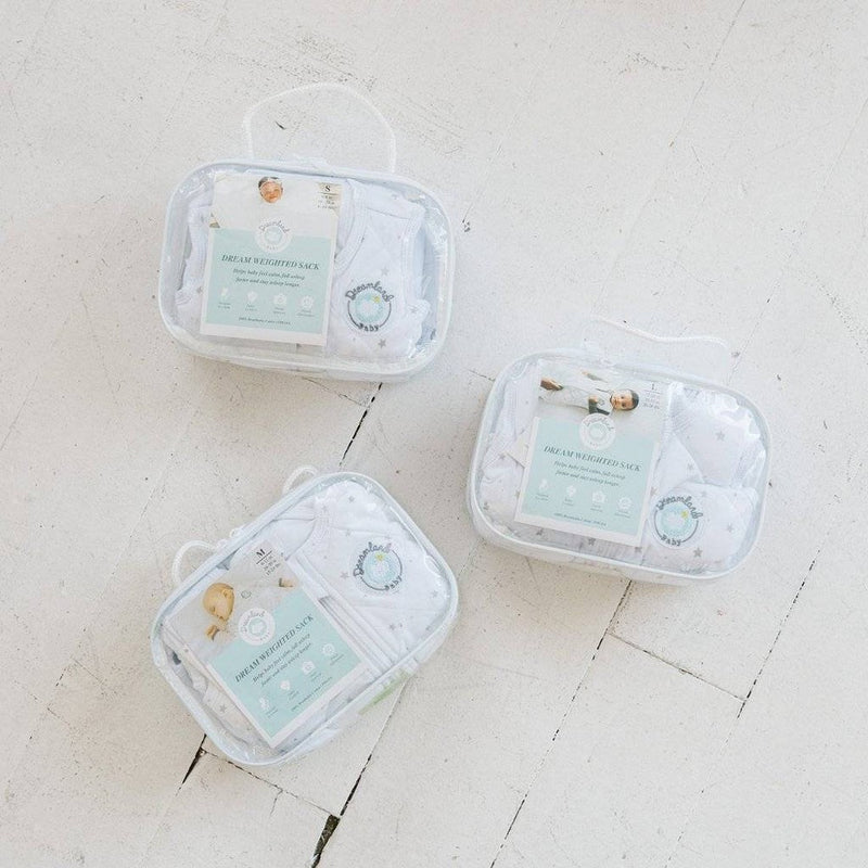 Dreamland Baby Weighted Swaddle Wrap - White