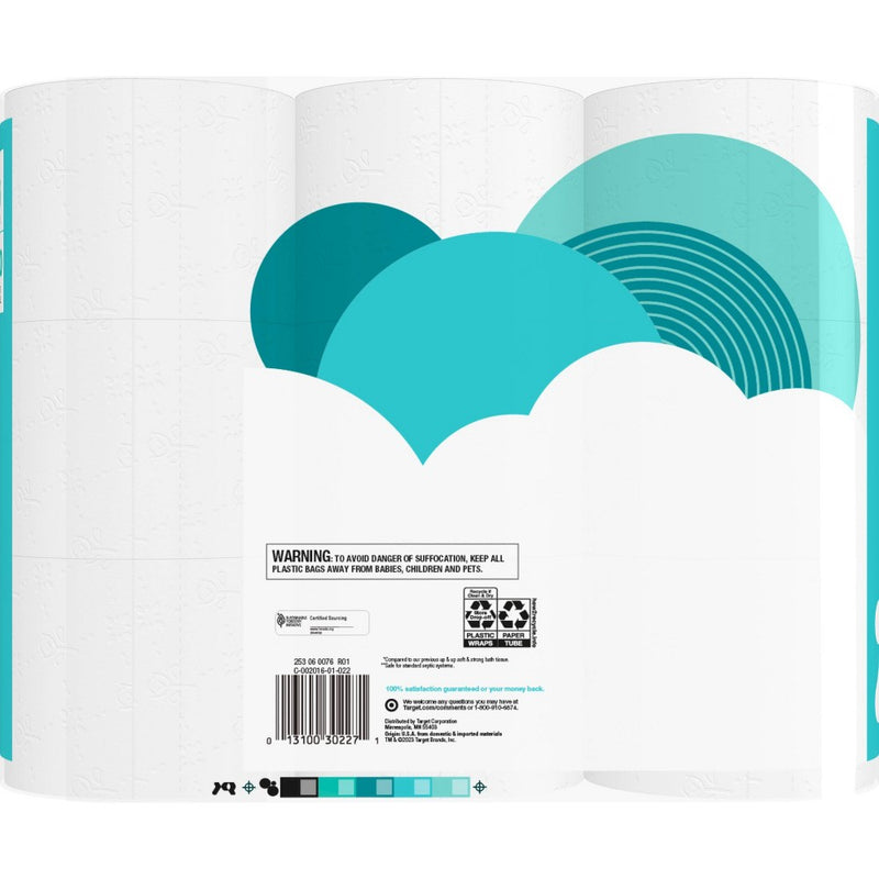 Soft & Strong Toilet Paper - 18 Mega Rolls - up & up™