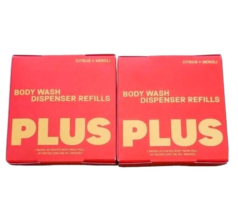 single pack - PLUS Summer Body Wash Dispenser Refill Pack - 0.9oz