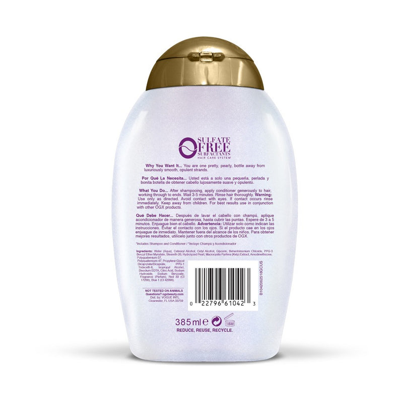 OGX Smoothing + Liquid Pearl Conditioner - 13 fl oz