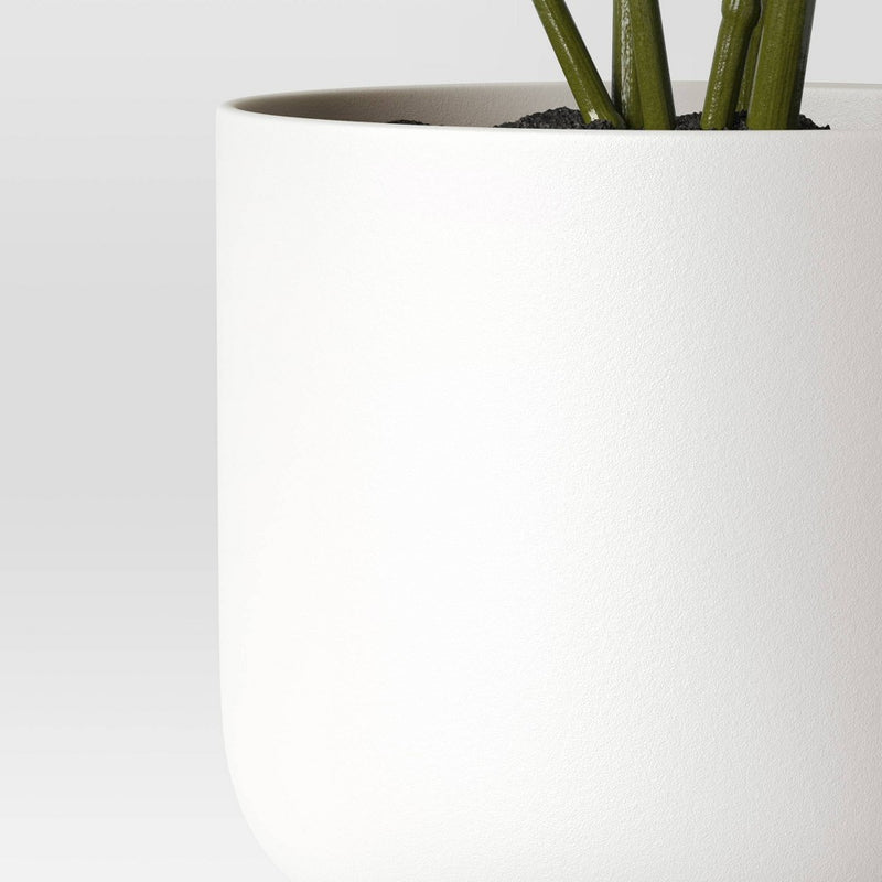 Monstera Artificial Plant in White Pot - Threshold™