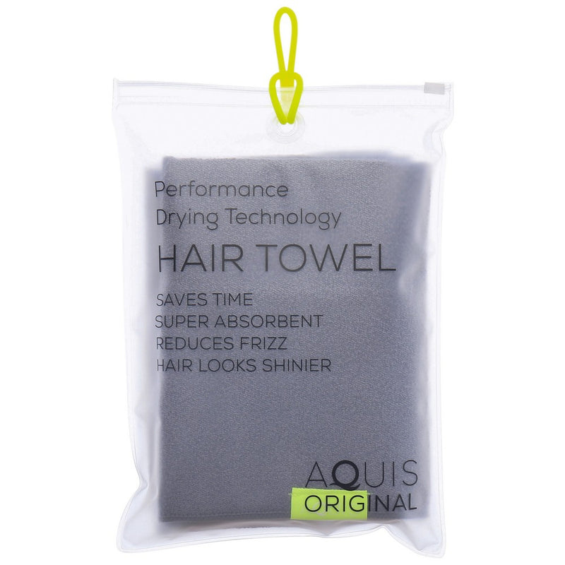AQUIS Original Hair Drying Towel - Gray