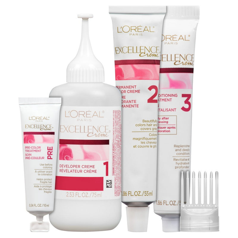 L'Oreal Paris Excellence Triple Protection Permanent Hair Color - 21 fl oz - 5RB M Reddish Brown - 1 kit