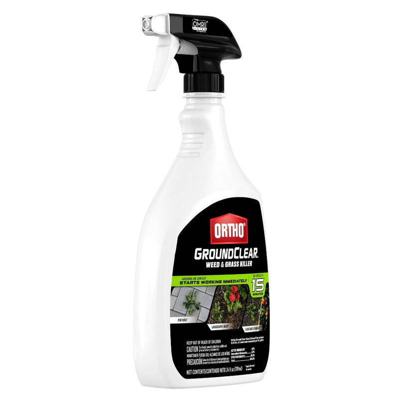 Ortho GroundClear Weed & Grass Killer with Ready To Use Trigger - 24oz