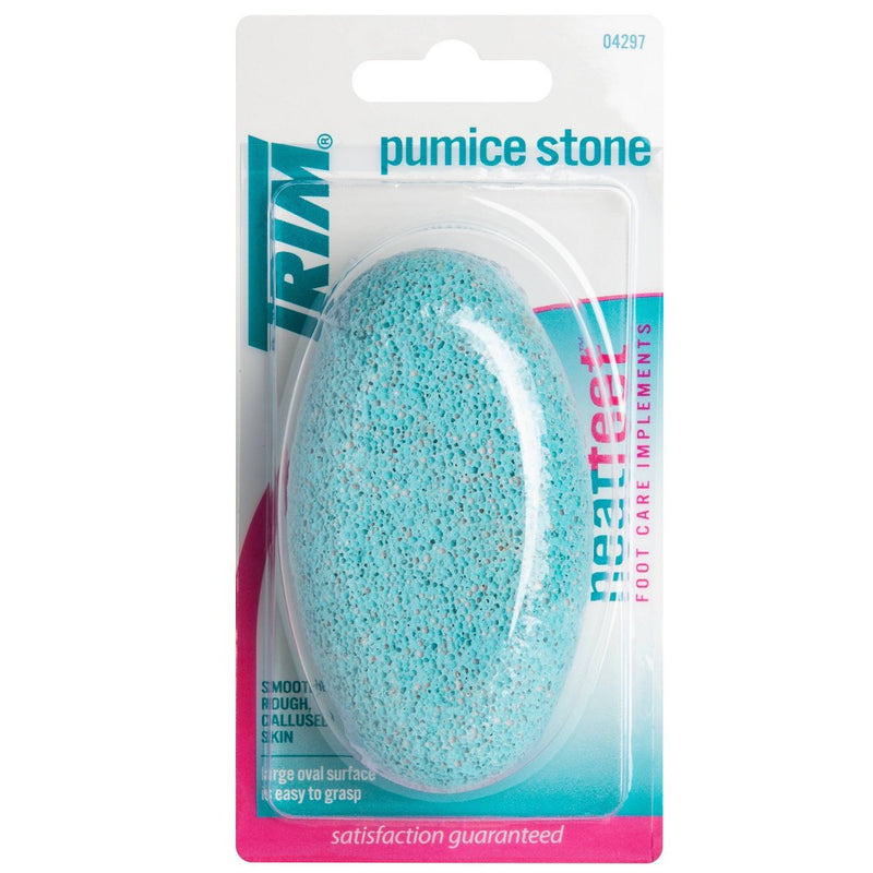 Trim Neat Feet Easy-to-Grip Oval Pumice Stone