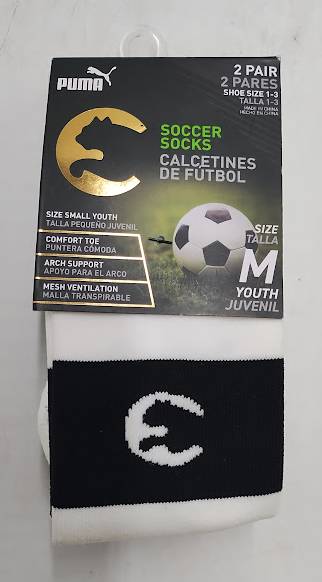 Kids ProCat Soccer Socks 2pk - M