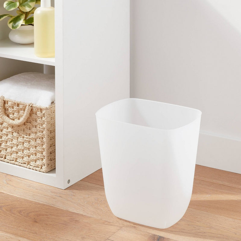 3gal Open Vanity Waste Basket Frosted - Brightroom™