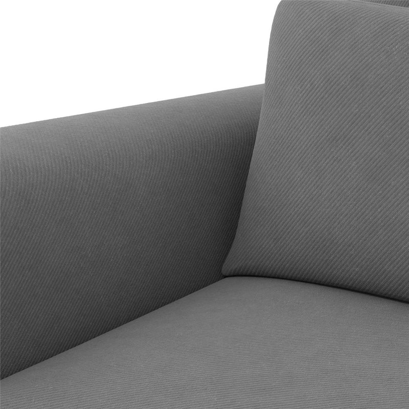 Baby Relax Kennedy Nursery Gliding Recliner Upholstered Accent Chair - Gray (LOCAL PICKUP ONLY)