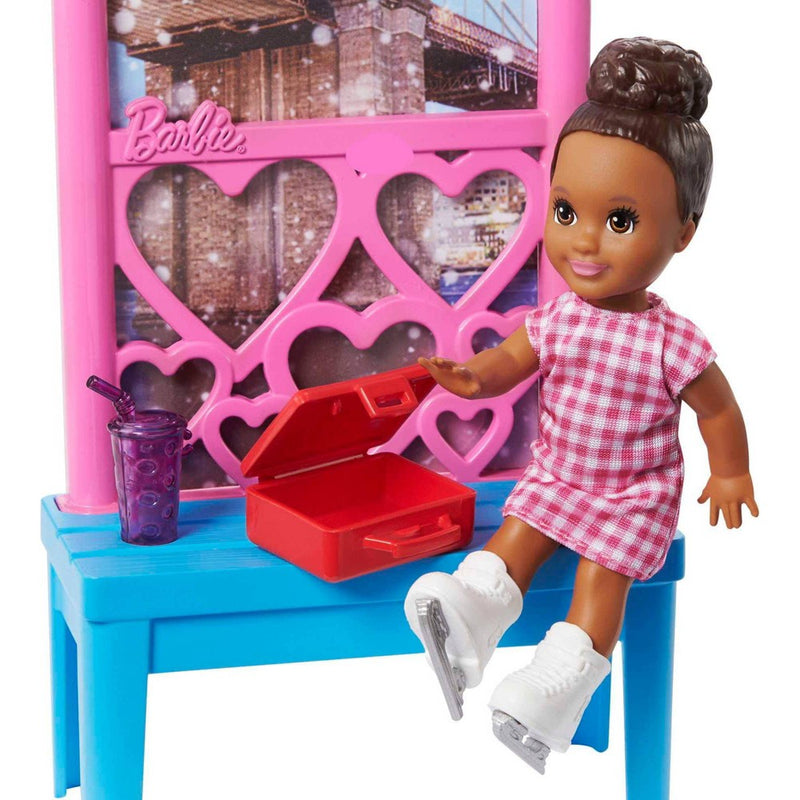 Barbie "Brooklyn" Roberts Ice Skating Playset