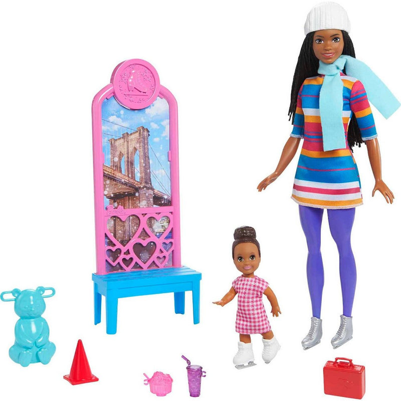 Barbie "Brooklyn" Roberts Ice Skating Playset