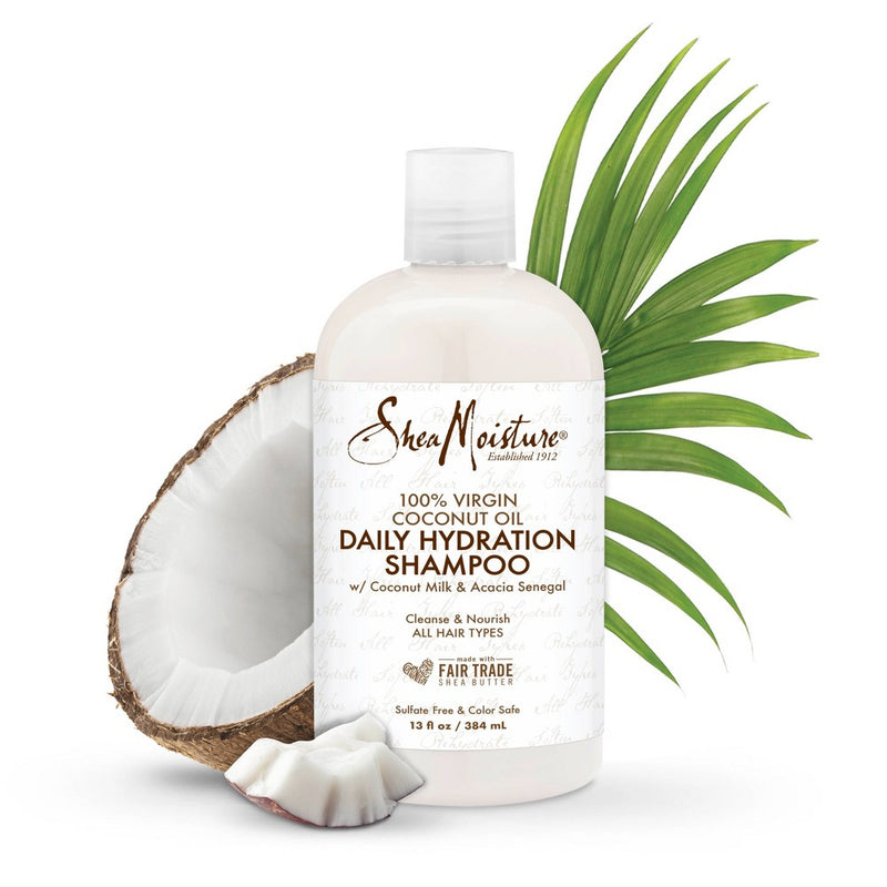 SheaMoisture Virgin Coconut Oil Shampoo Daily Hydration - 13 fl oz