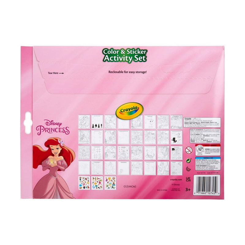 Crayola Princess Color & Sticker Activity Set
