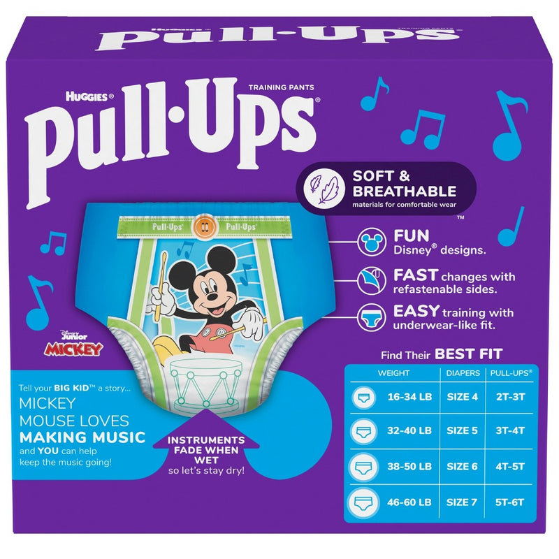 Pull-Ups Boys' Learning Designs Training Pants Econ+ Pack - Size 2T-3T - 104ct
